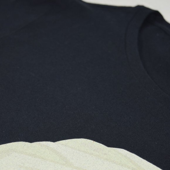 Halloween Party Costume T-Shirt Emoji Mummy Yellow Black Cotton Anvil XL - Picture 7 of 10